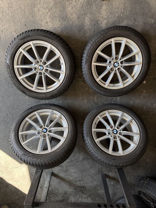 Roti Bmw Style 778 ,Seria 3 G20,G21 ,Seria 4 G22 ,G23 ,Seria 5 G30, 31 , Seria 2 G42 , X1 + anvel iarna 225/50/17 , Pirelli ,7 mm , DOT 2025 !