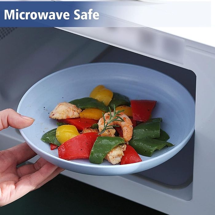 Set 4 farfurii din paie de grâu