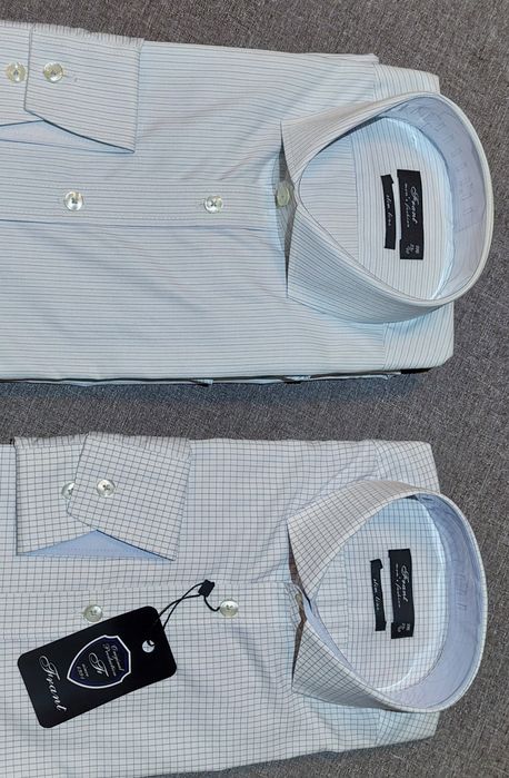 Български мъжки ризи Frant 39/40 М Slim line
