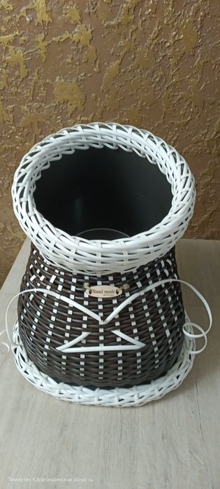Плету кашпо на заказ