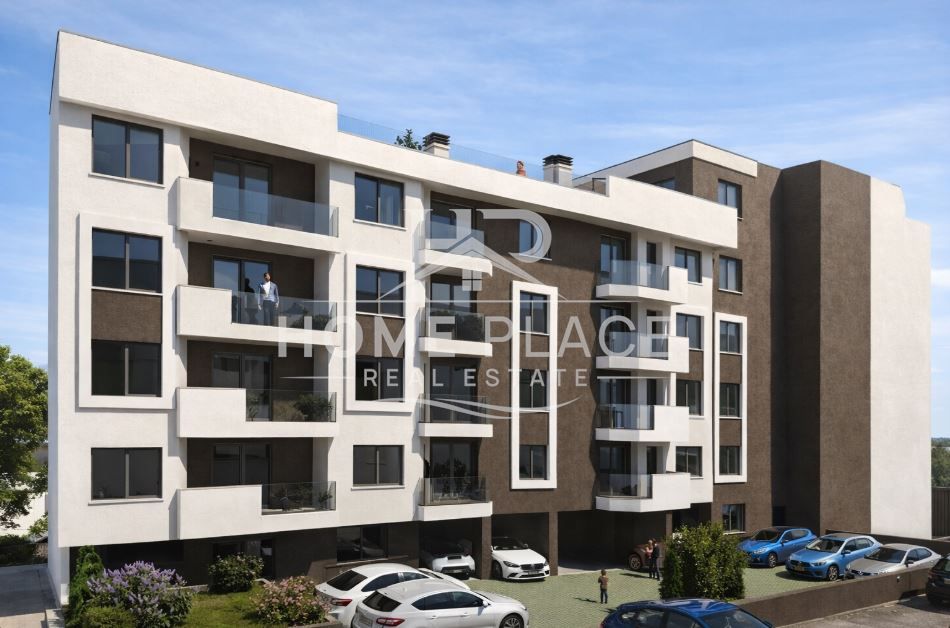 Двустаен апартамент в новострояща се жилищна сграда, разположена в пр