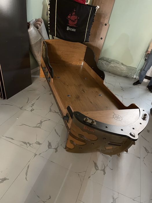 Подростковый кровать пират