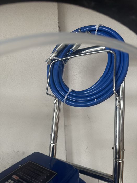 Pompa airless 220v 4,9kw vopsit completa furtun pistol diuza noua