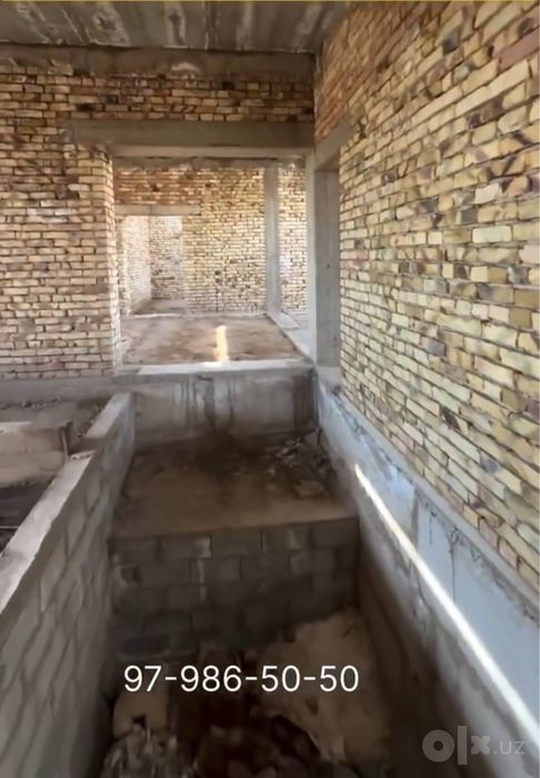 Ханторе бетте 2 этажга режелестирилген шала питкен жай сатылпды