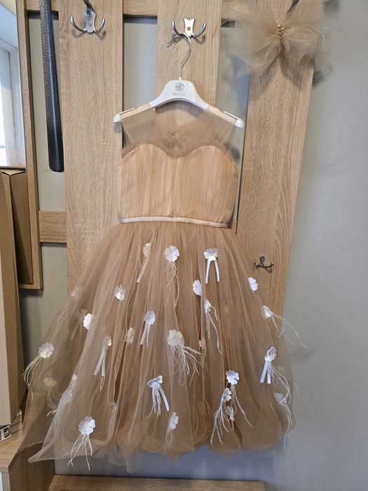 Рокля Salzarra с аксесоар за коса 128 см