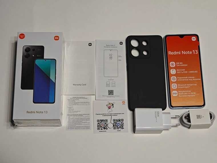 Redmi Note 13 8\256 Полный комплект