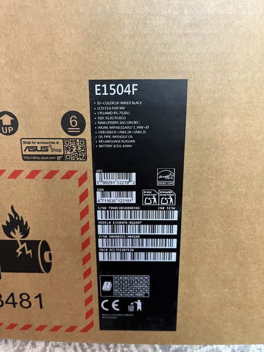 Ноутбук ASUS VivoBook Go 15