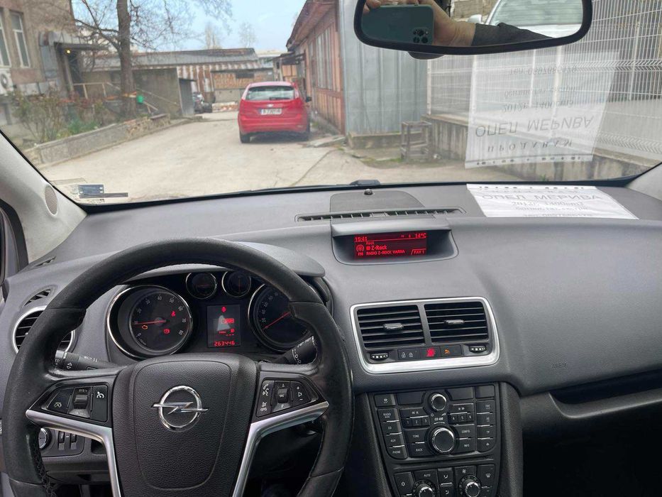 Opel Meriva 1.4 бензин, 140 к.с. | Газова уредба 2024 | Напълно обслужена