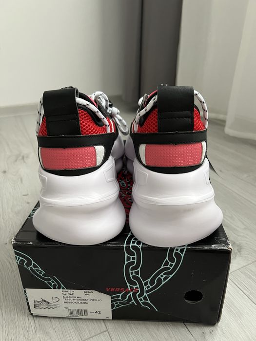 Versace Chain Reaction Black/ Red 43