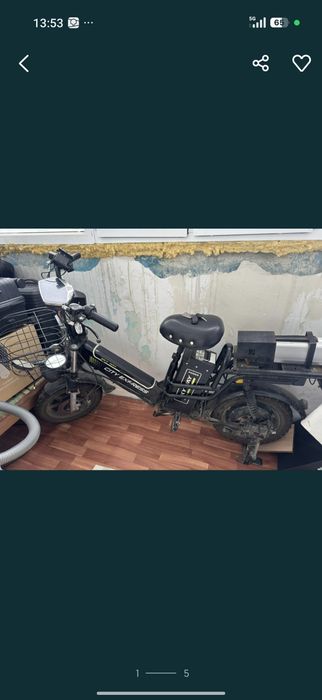 Электровелосипед 3Аккумулятор