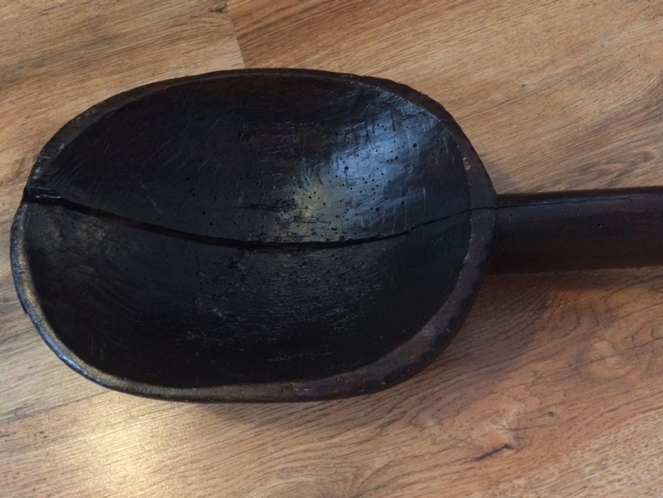 Vand Lingura de lemn veche, obiect vechi, taranesc, deosebit