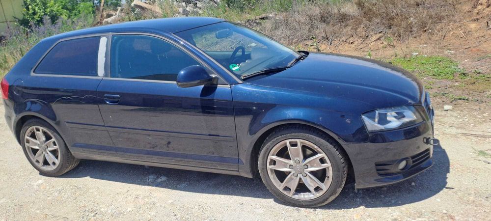 Piese Audi A3 Coupe Facelift - Faruri Bi-xenon  Bara fata cu spalatoare aripi stanga dreapta , trager , capota , motor 1.4 TSI cod CAX
