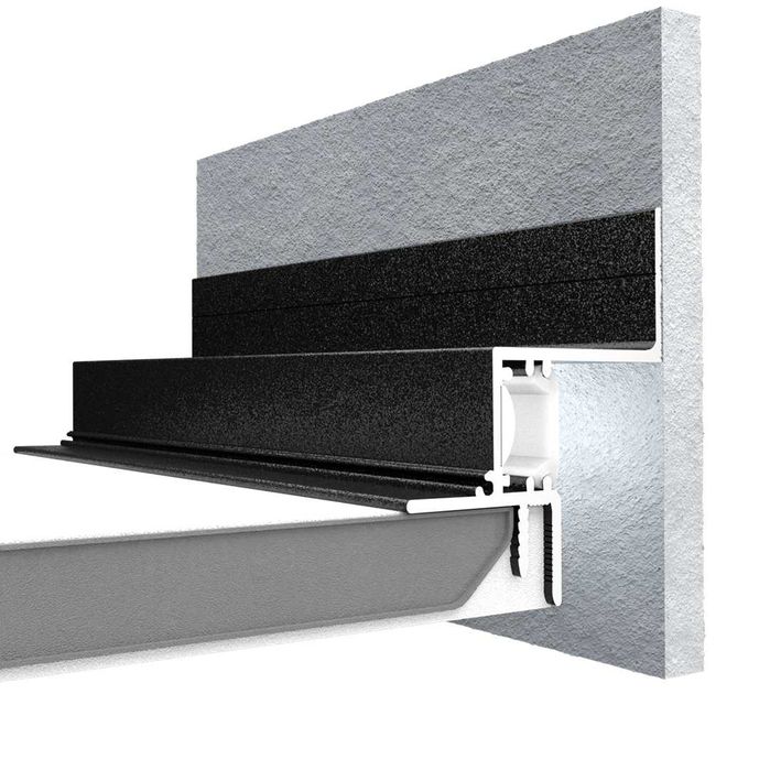 Теневой парящий профиль с подсветкой