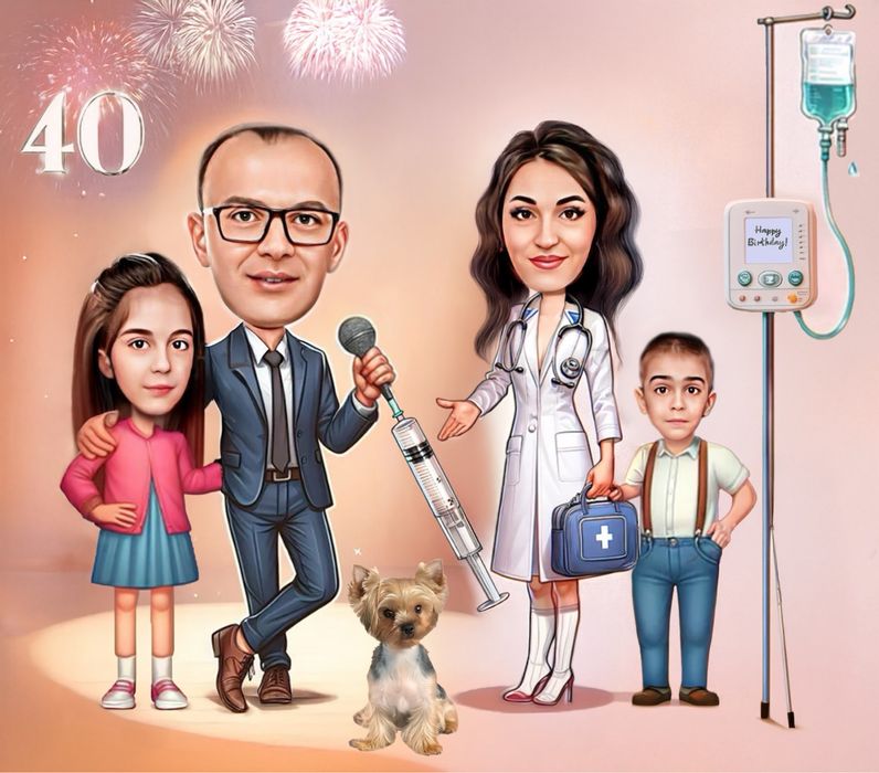 Caricatura personalizata Suceava