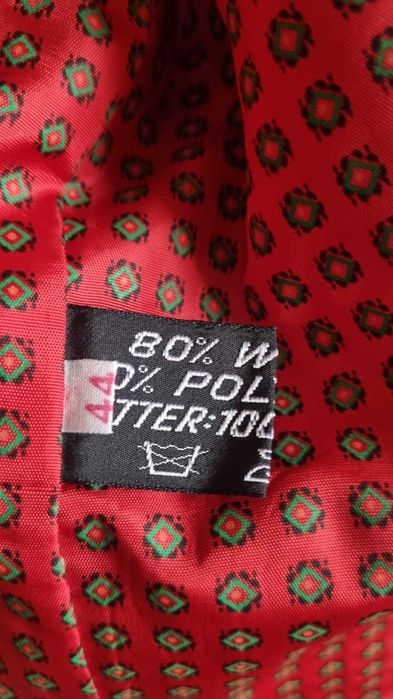 Sacou-jacheta elegant, gri deschis, 80% lana, marimea 44,