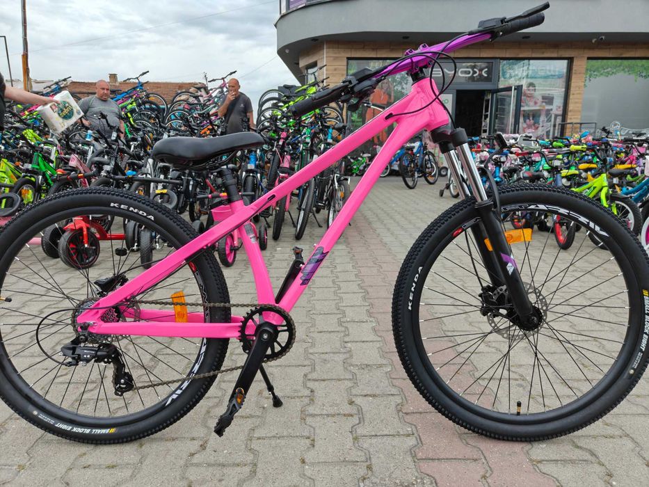 BG Алуминиев велосипед 26" JUMP hdb розов