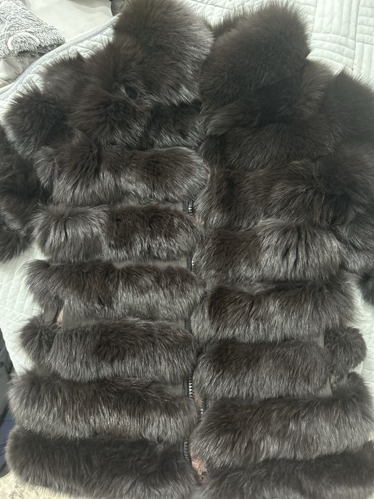 Шуба песец трансформер