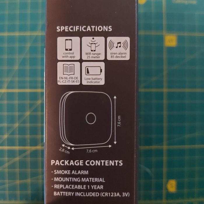 Противопожарен smart wifi alarm датчик