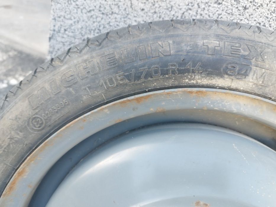 Резервна гума за Seat Ibiza - 105x70 R 14