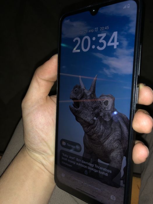 Redmi A5 telefoni karobka dakument