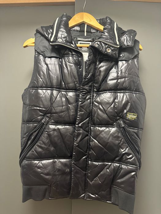 Vestă matlasata de damă, neagră puțin lucioasă, marimea M, G-Star RAW