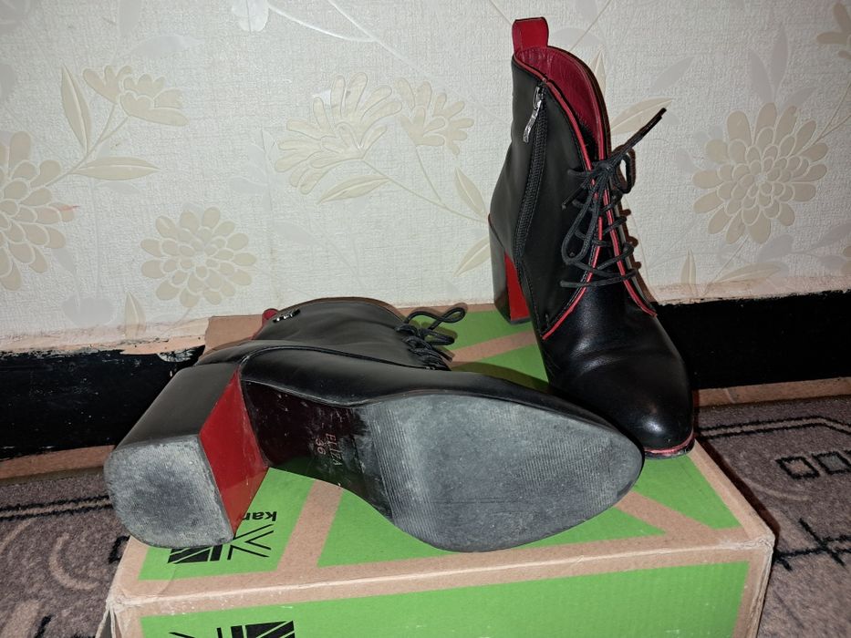 Боти, естествена и еко  кожа.