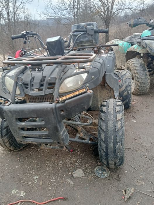 Vind atv de 200 pe injectie schimb cu cross