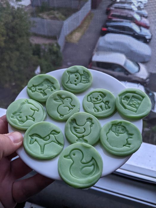 Set stampile plastilina