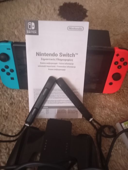 FIFA 26 - Consola Nintendo SWITCH V2 - 256GB - accesorii - 10 jocuri