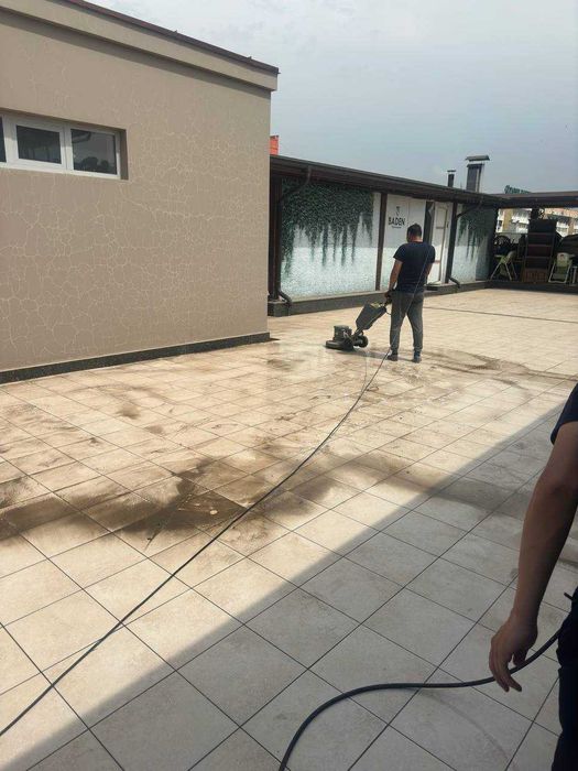 Уборка. Химчистка. Чистка брусчатки,