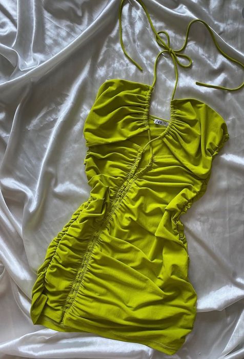 Секси къса лятна рокля ZARA