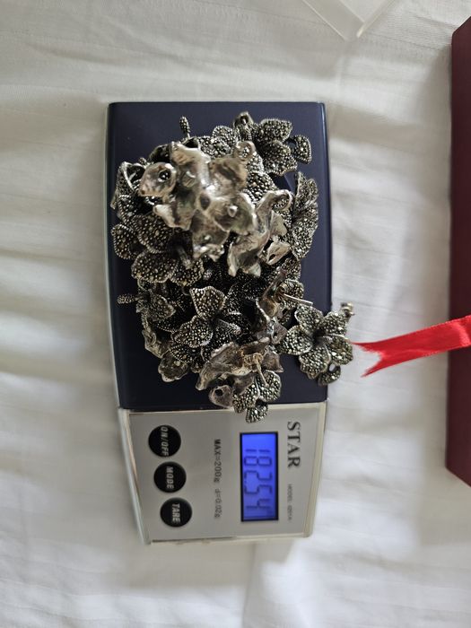 Set argint marcasite