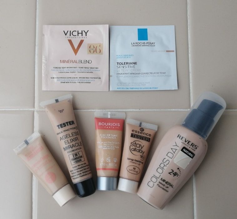Max Factor, Вourjois, Essence, Vichy, La Roche-Posay, Uriage, Cholley