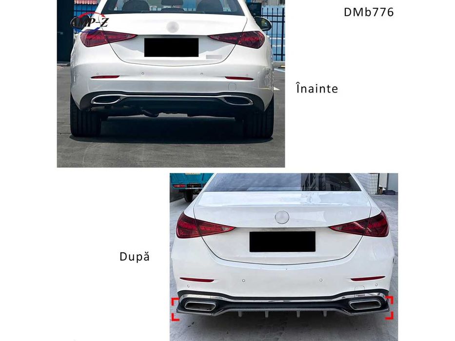Difuzor Bara Spate Mercedes Clasa C W206 AMG 2022+