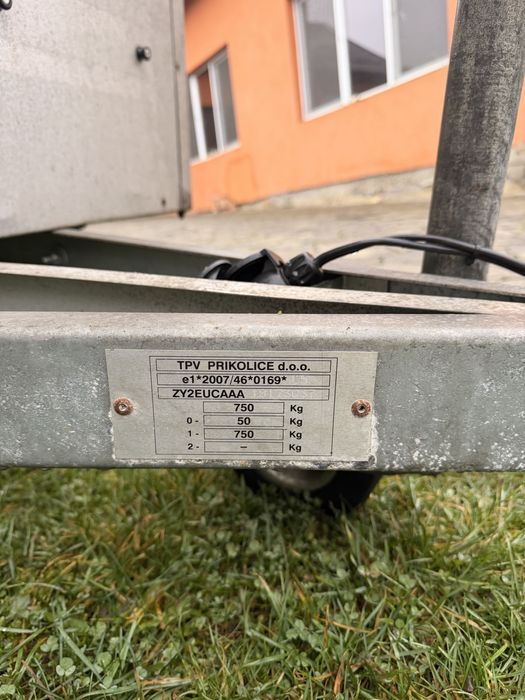 Vand remorca 750 , 2018