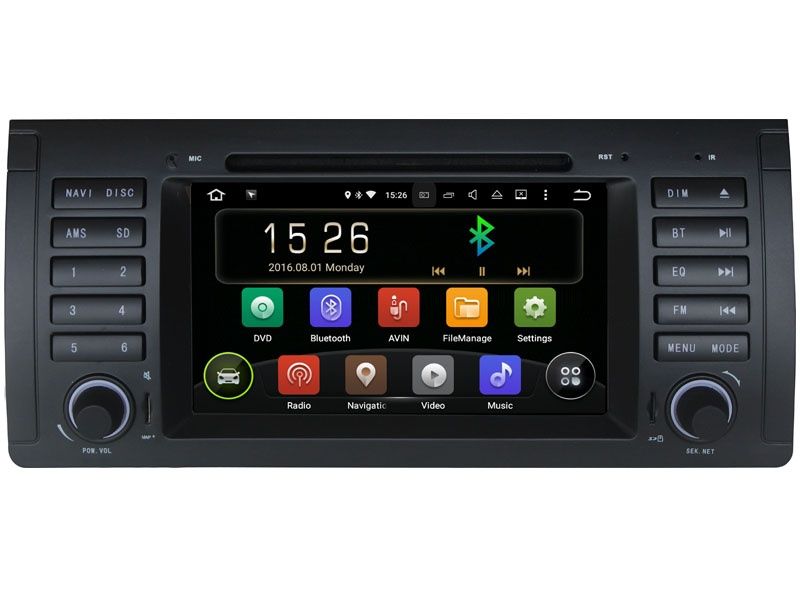 Мултимедия GPS андроид за BMW E39 X5 E53 Е46 android навигация бмв