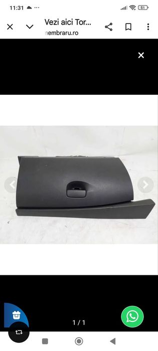 Mânere interioare portiera pentru Reanaul Megane 3