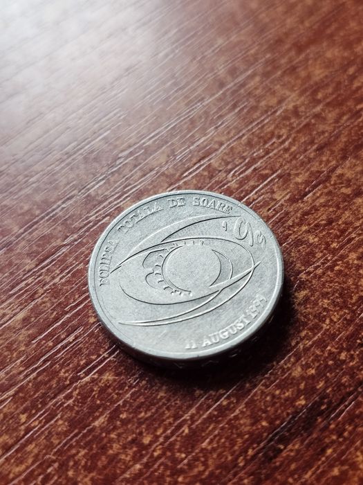Moneda Eclipsa totală de soare(1999)