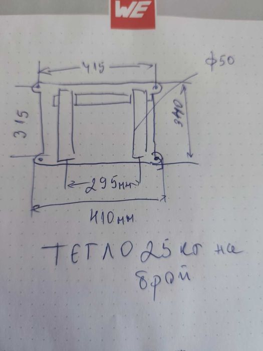Ролки за лебедка, за развиване телфери и кранове