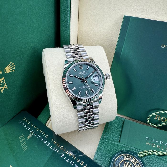 Rolex Lady Datejust Green Dial | PE STOC | Unworn | Super Jubilee | 31mm | 12500E | 278274 | 2026