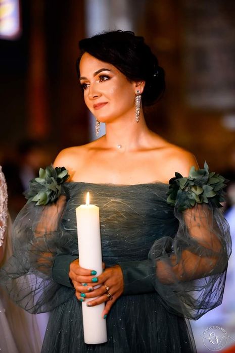 Rochie lunga de nasa