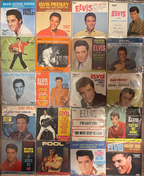 виниловые пластинки Elvis Presley