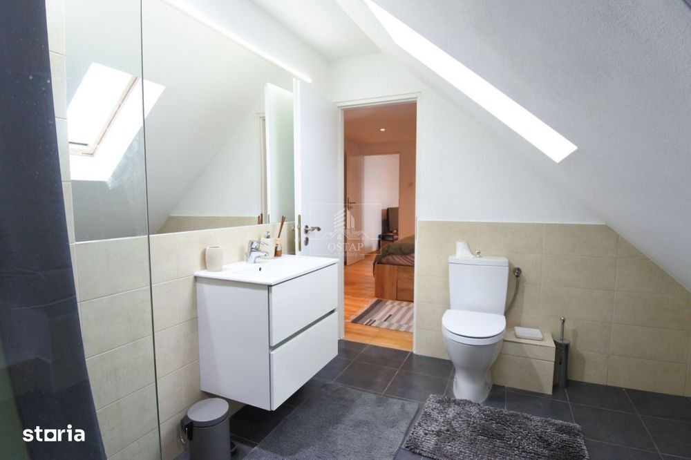 Duplex elegant intr-un bloc tip vila – 90 mp de confort, lumina si i