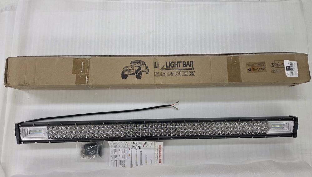 107см, 540W Лед бар Willpower 42 инча, три реда диоди, 12V - 30V, IP67