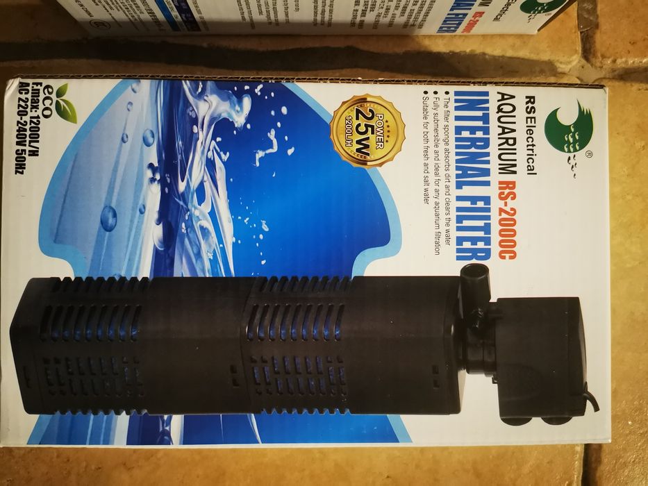 Filtru intern 1200 l/h pentru bazine de 140-160 l.