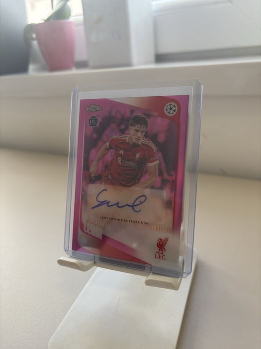 Topps Chrome Giovanni Leoni RC /250 Auto