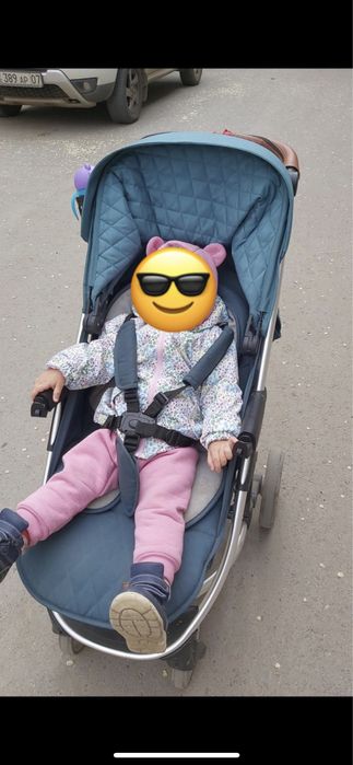 Продам б/у коляску 3в 1