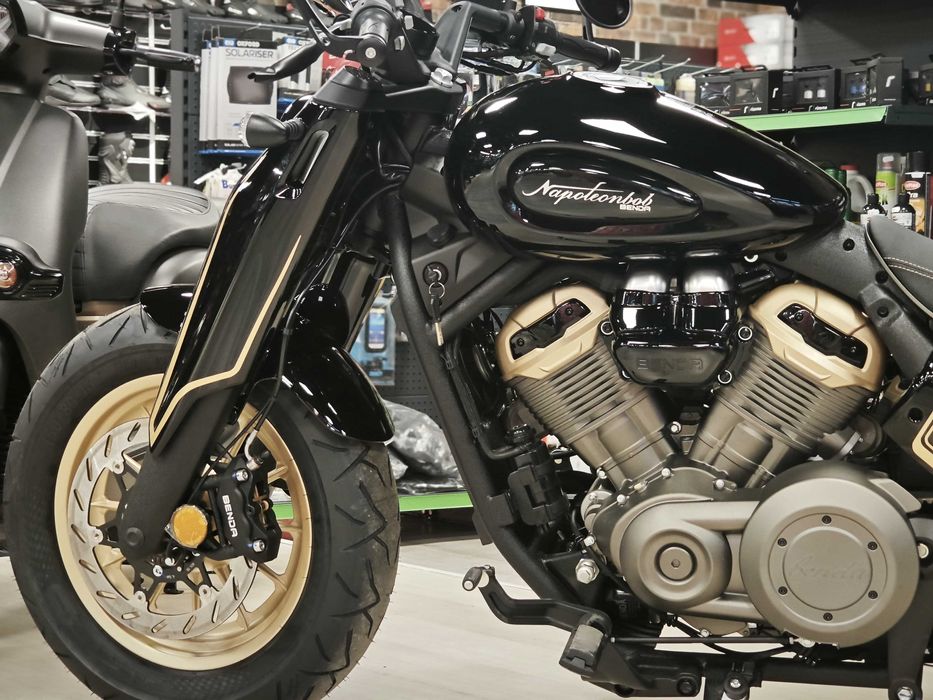 Motocicleta Benda Napoleon Bob 500 (V2, 48cp,  A2, sea solo) la MYMOTO