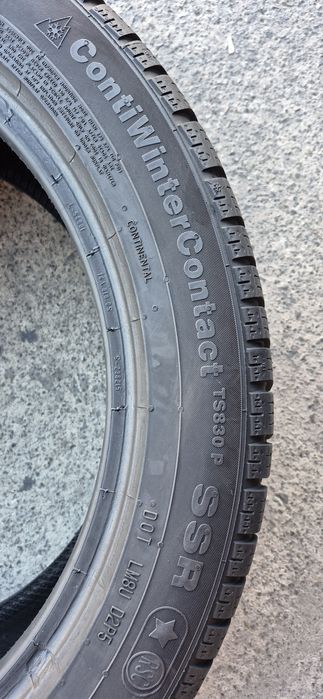 4 anvelope iarna runflat Continental 245/45/18.Pretul este pe bucata.