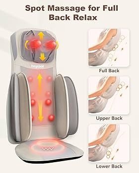 3DМасажираща седалка с Шиацо масаж и топлина